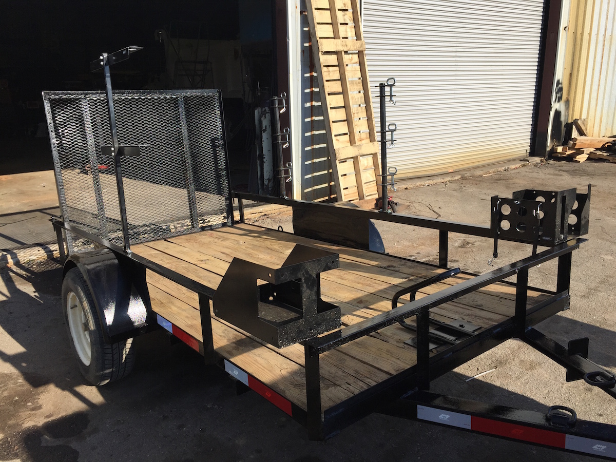 Hand Tool Rack Open Trailer Warren Truck & Trailer, Inc.